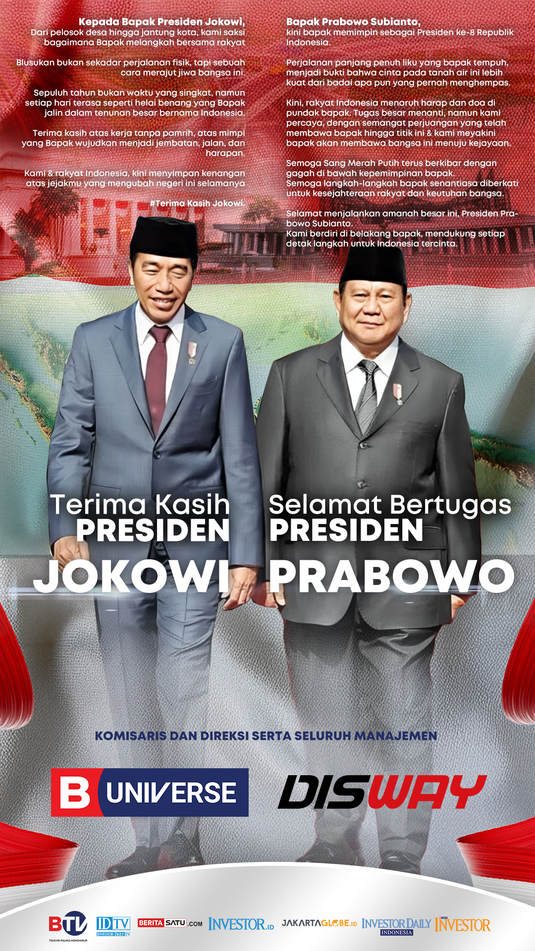 CONG AD JOKOWI PRABOWO B-Uni Disway