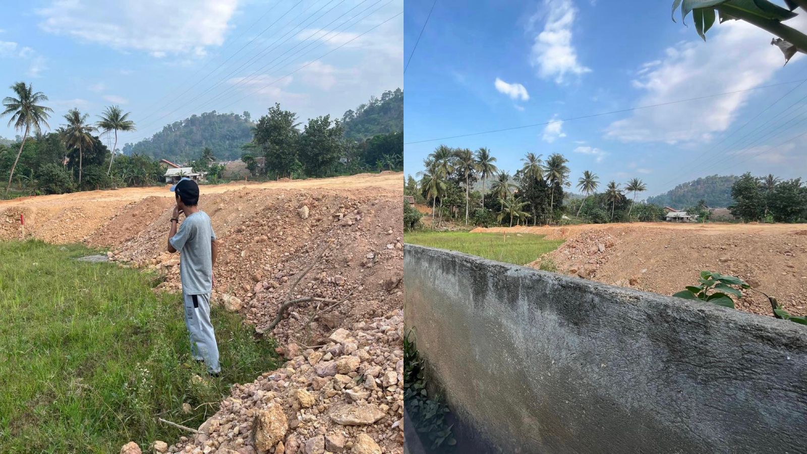 Terdampak Debu Pembangunan Perumahan, Membuat Geram Warga