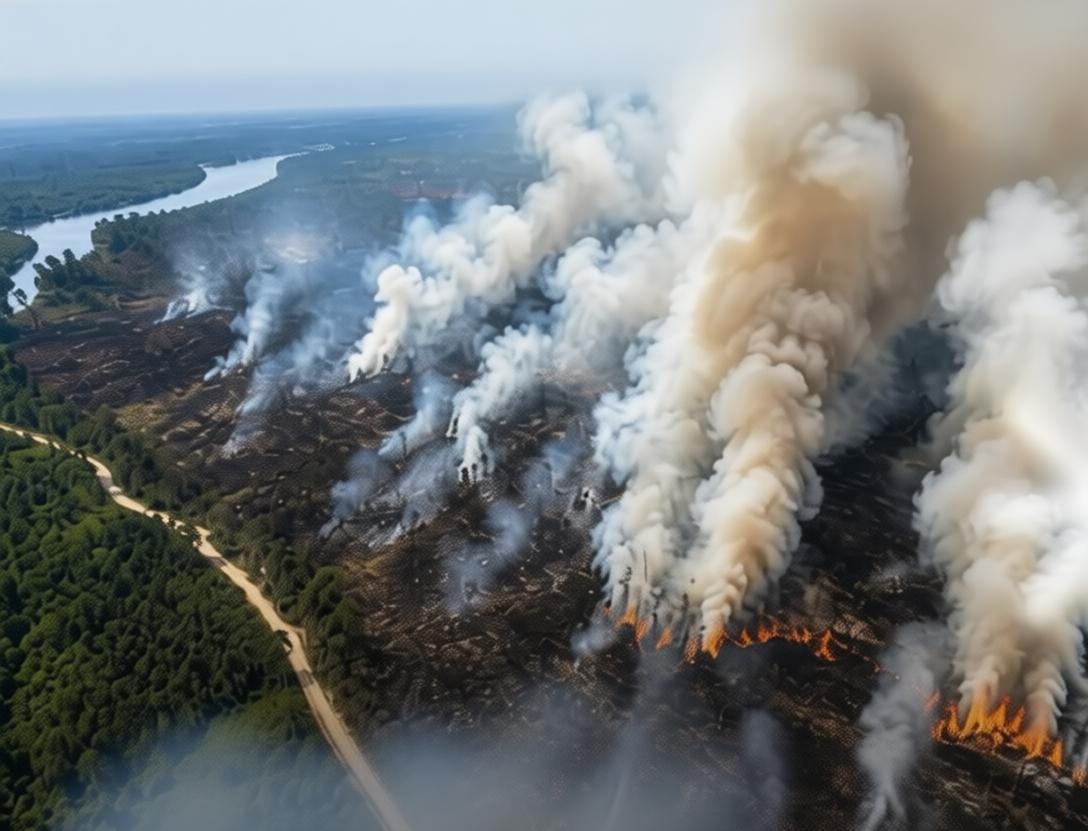 Karhutla Meluas di Kalimantan, 518 Hotspot Terdeteksi dalam Sehari