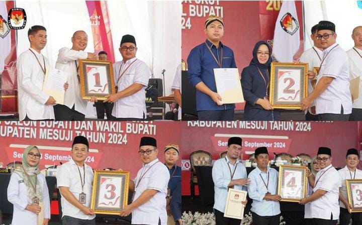 Masyarakat harus Tahu! Ini Visi Misi Calon Bupati dan Wakil Bupati Mesuji di Pilkada 2024