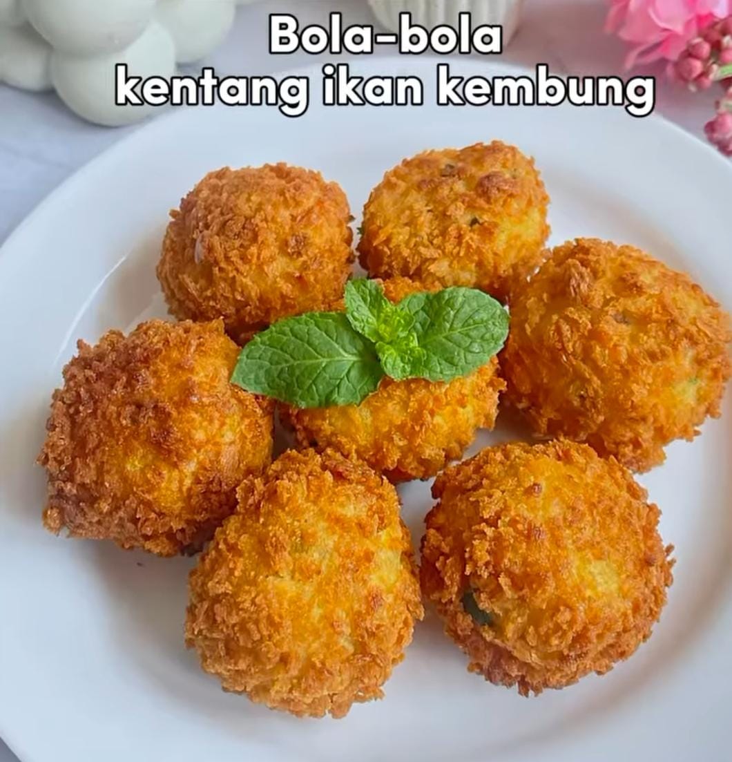 Anak Susah Makan Nasi, Yuk Cobain Resep Bola-boba Kentang Ikan Kembung 