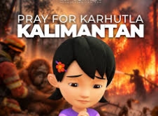 Susanti Upin Ipin Serukan Dukungan untuk Korban Karhutla Kalimantan
