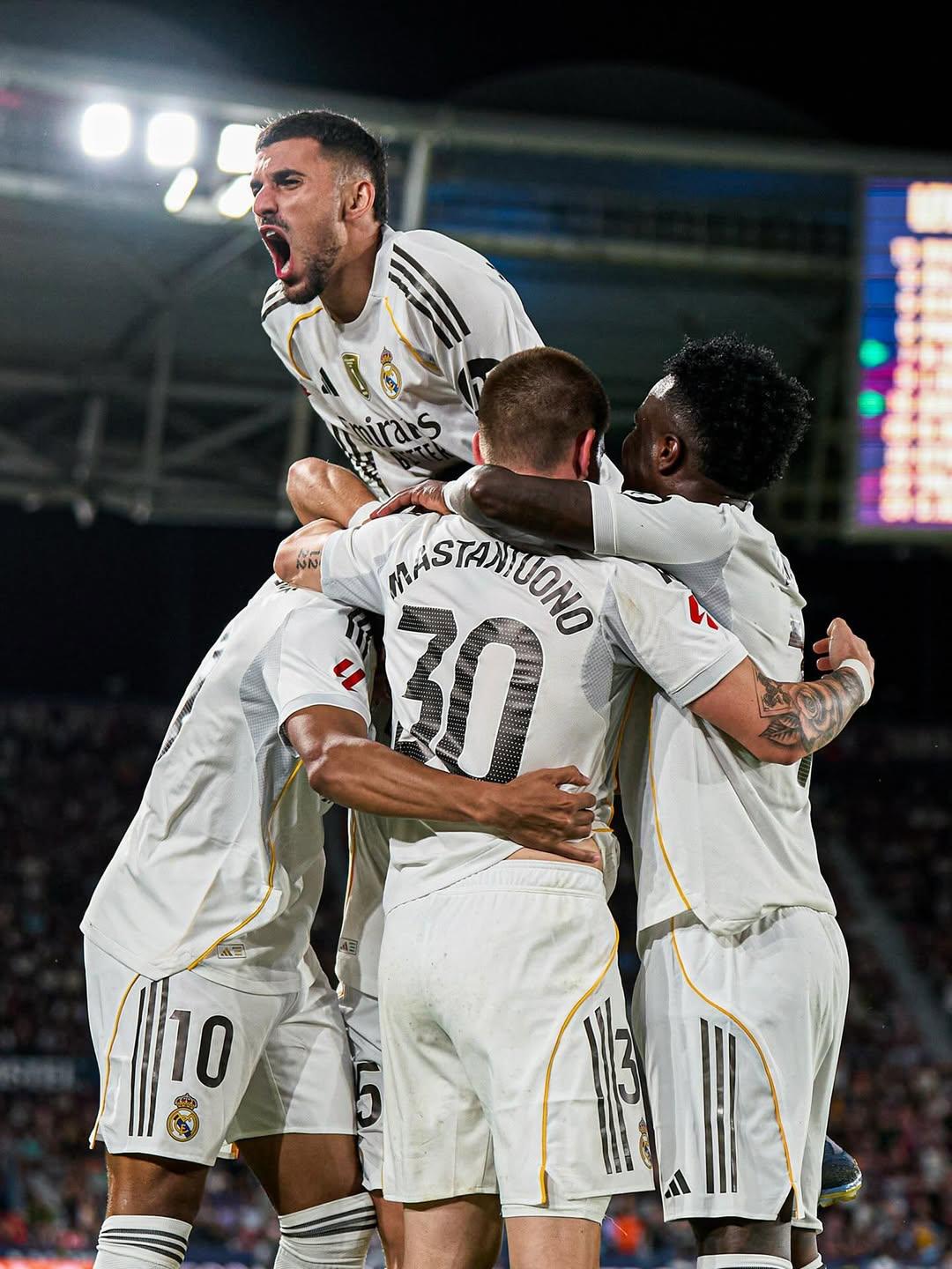 Real Madrid Gulung Levante, Mbappé Borong Dua Gol di LaLiga