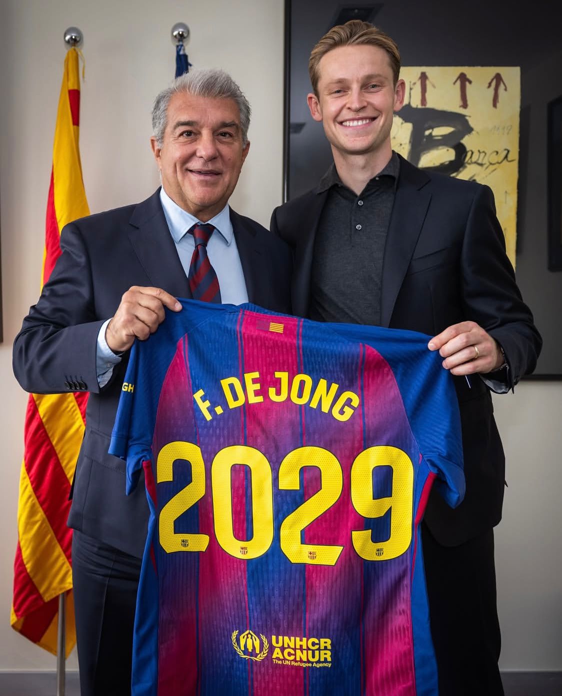 Resmi: Frenkie de Jong Teken Kontrak Baru di Barcelona Hingga 2029