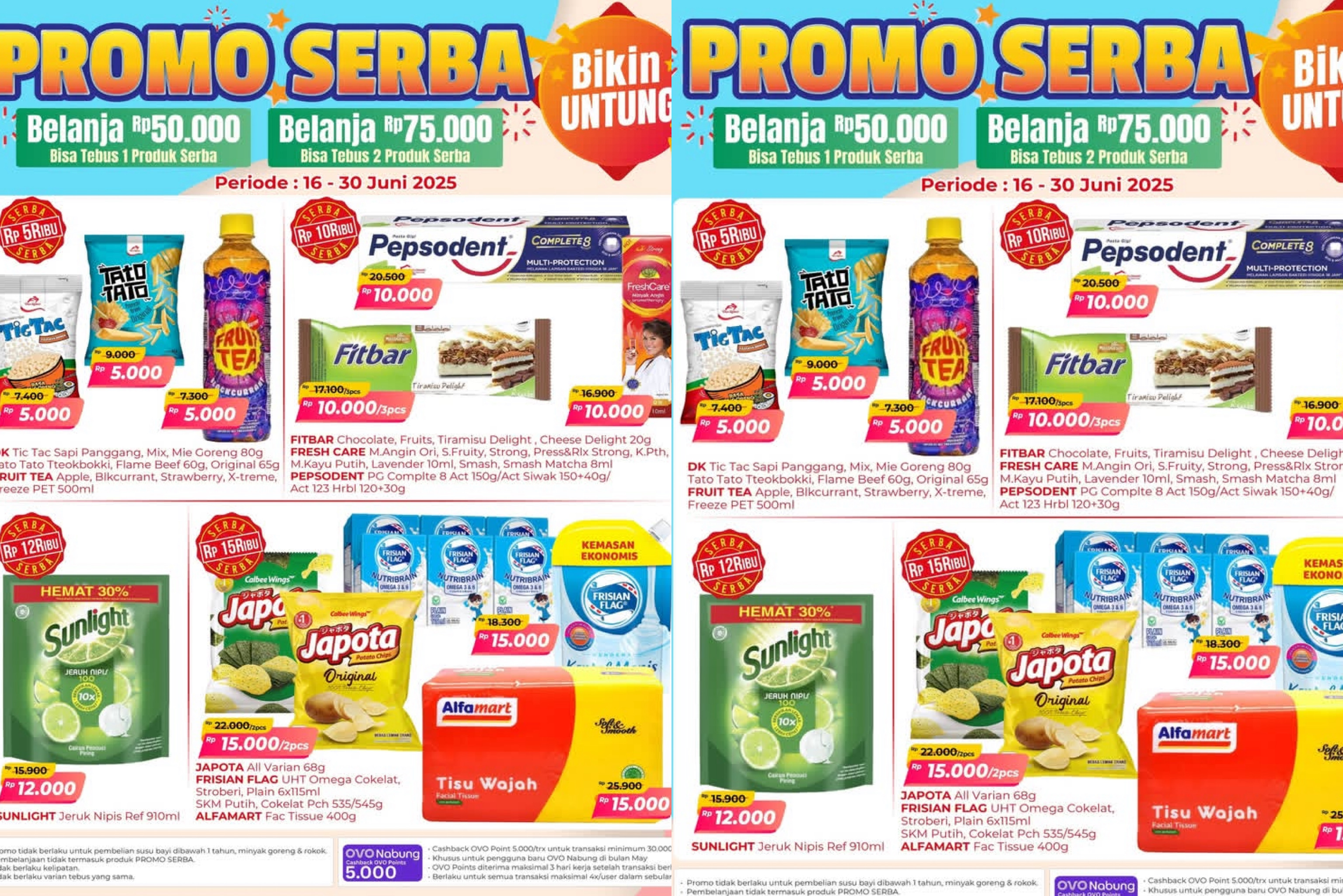 Jangan Sampai Kaget, Promo Tebus Murah Alfamart Double Kill Bikin Hemat