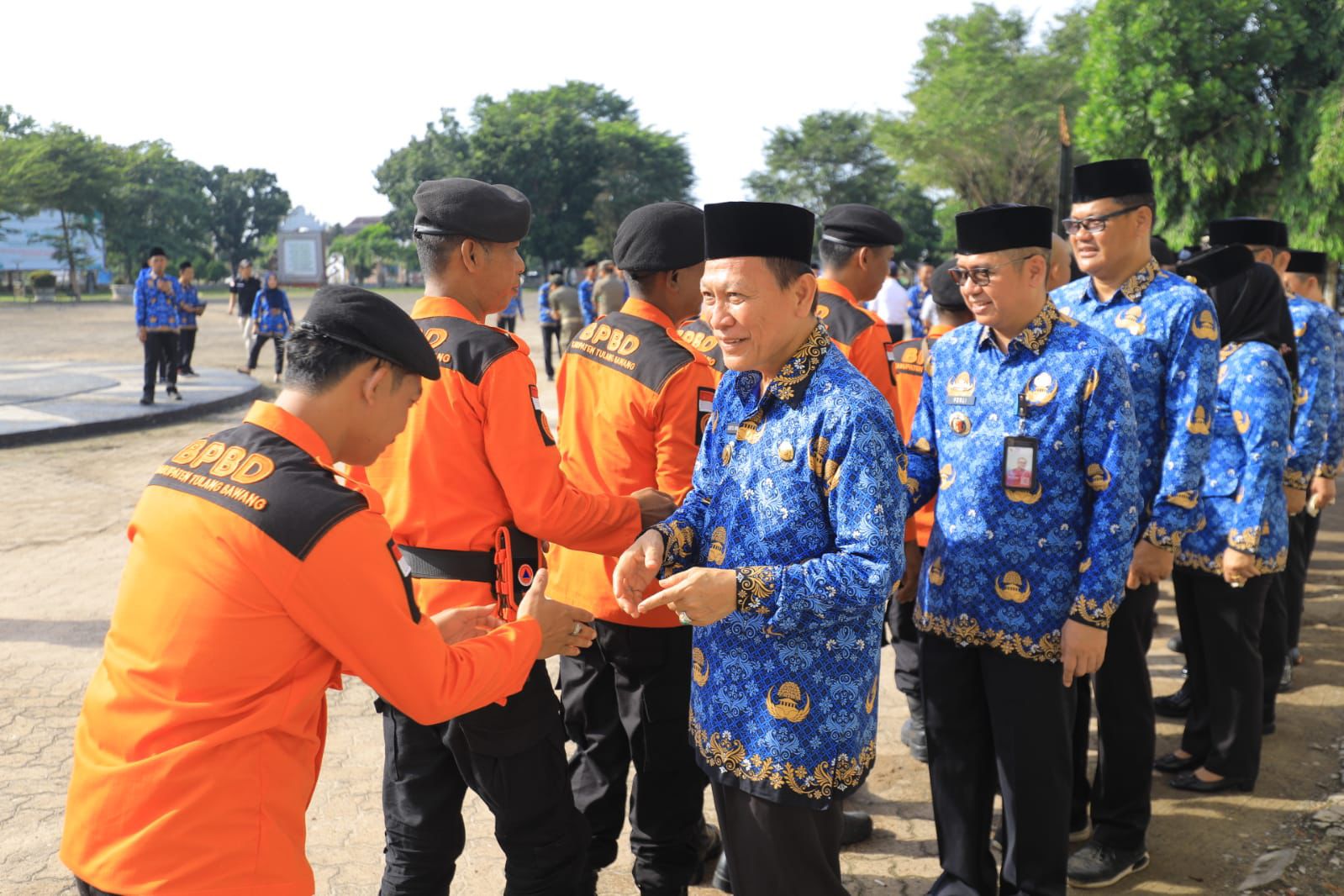 Silaturahmi dengan ASN, Pj Bupati Tulang Bawang Qudrotul Ikhwan Ingatkan Kedisiplinan