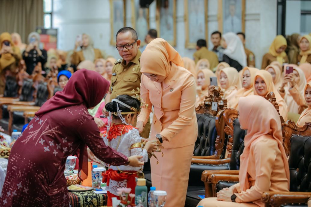 Panggilan Hati Para Ibu, HUT  DWP ke 26 Lampung Kobarkan Semangat Menuju Indonesia Emas 2045