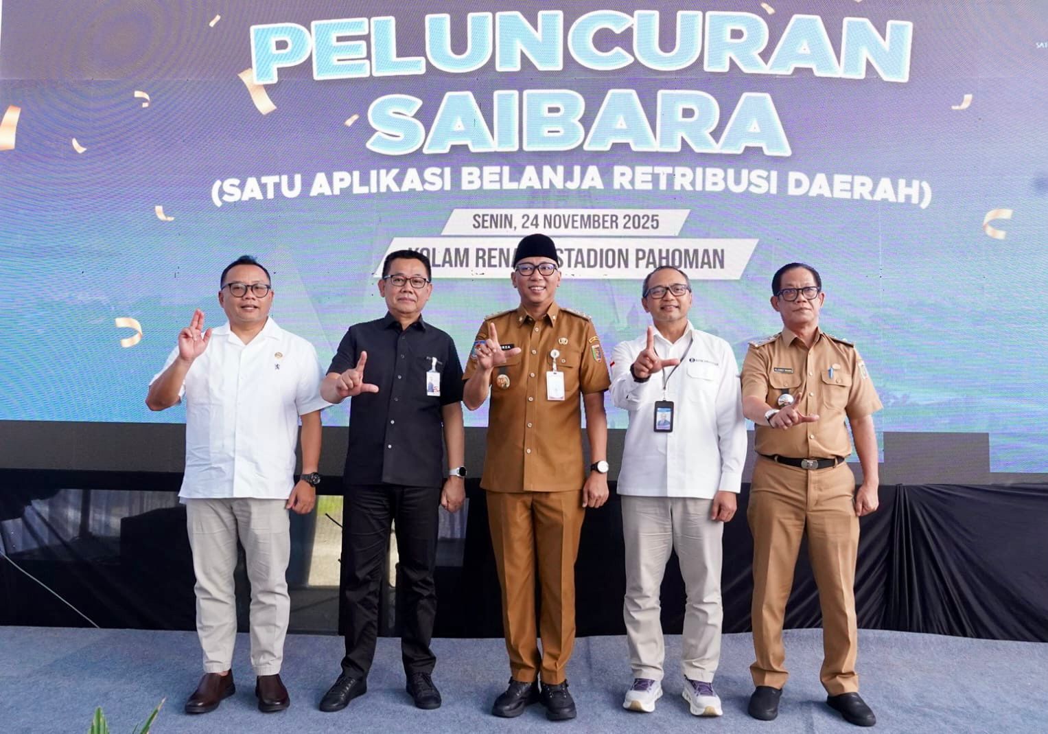 Pemprov Lampung Luncurkan 'Saibara', Aplikasi Digital Permudah Retribusi dan Tingkatkan Pelayanan Publik