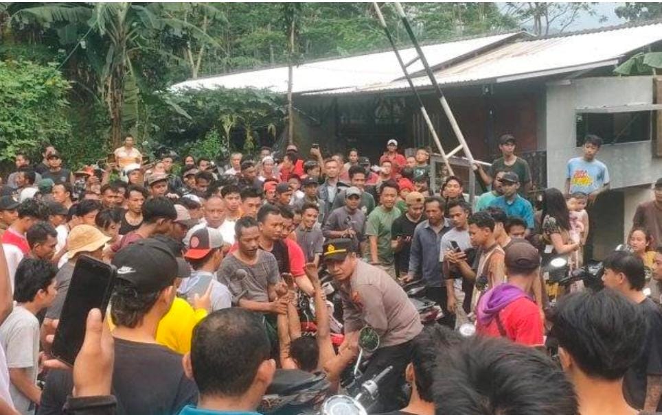 Gagal Beraksi di Sukarame Bandar Lampung, Pelaku Curanmor Wafat Dihajar Massa