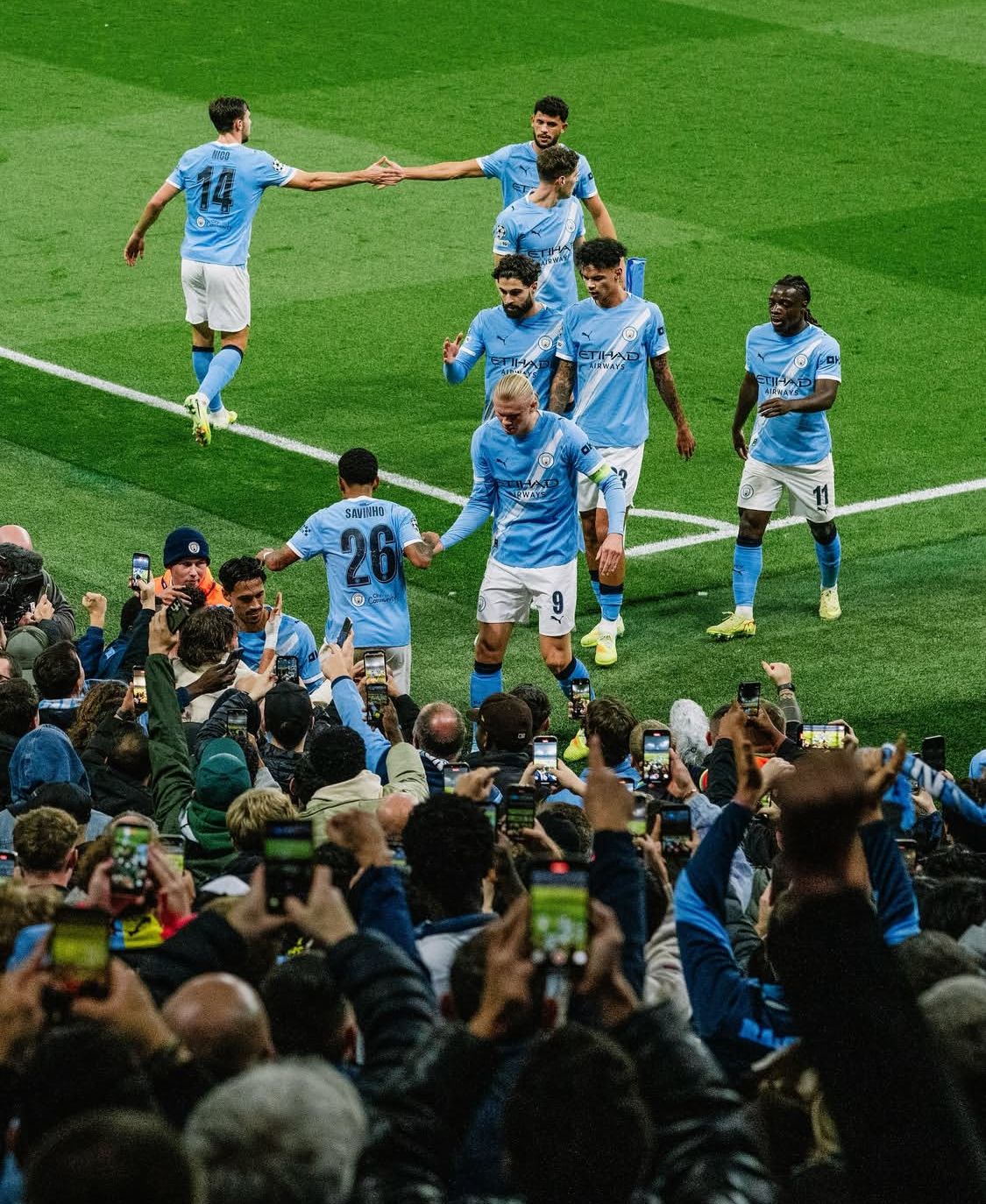Phil Foden & Haaland Bersinar, Manchester City Lumat Borussia Dortmund 4–1 di Etihad