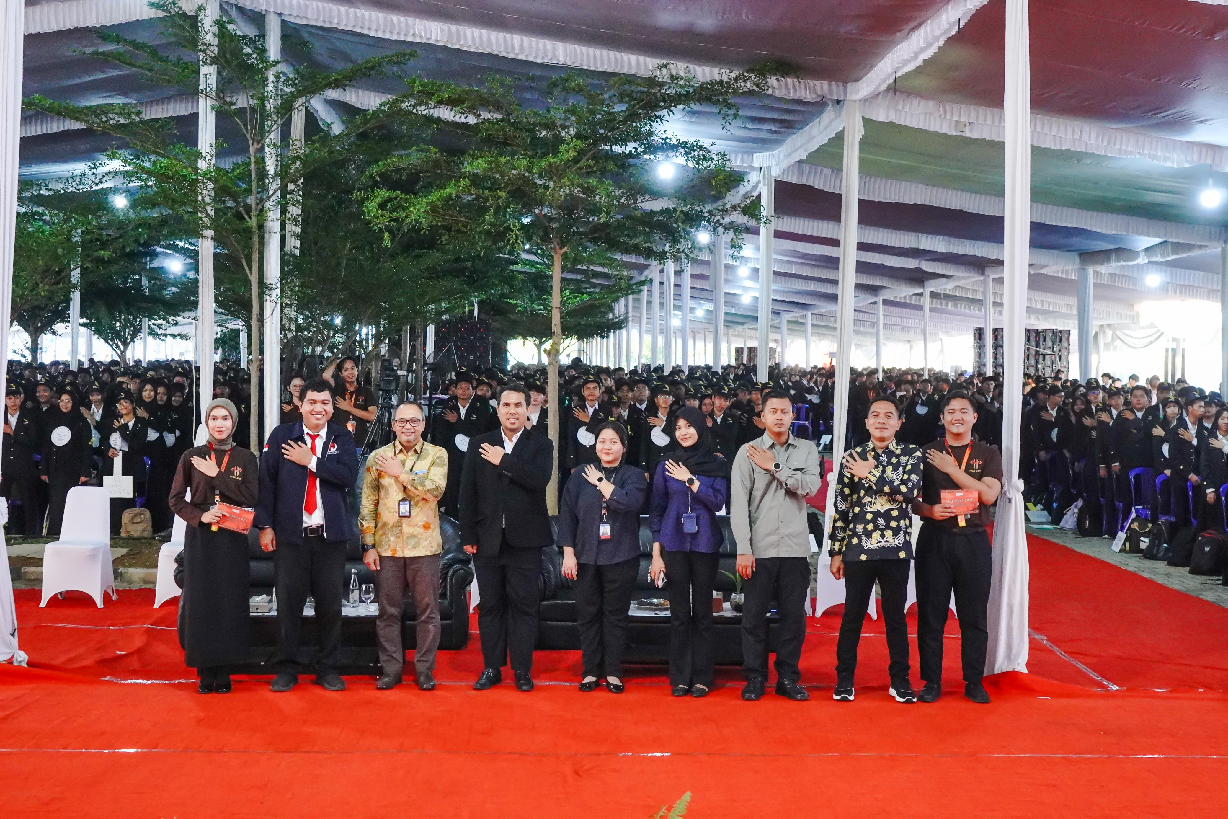 Menyambut Harapan Baru: PPLK ITERA 2025 Dimulai dengan Parade dan Penghijauan