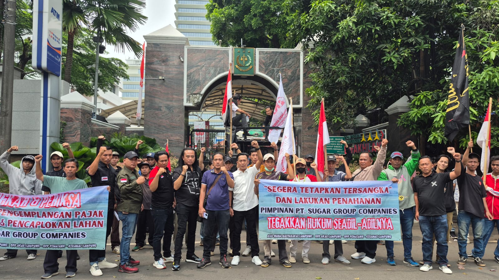 Halangi Ukur Ulang HGU PT SGC, Elemen Desak Presiden Copot Menteri ATR/BPN 