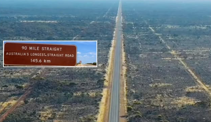 90 Mile Straight: Jalan Lurus Terpanjang di Australia, Fenomena Alam yang Bikin Takjub Para Pelancong