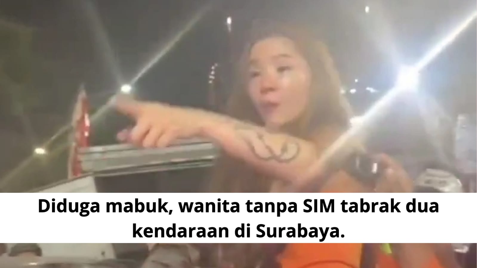 Diduga Mabuk, Pengemudi Tabrak Dua Kendaraan di Surabaya, Satu Orang Tewas