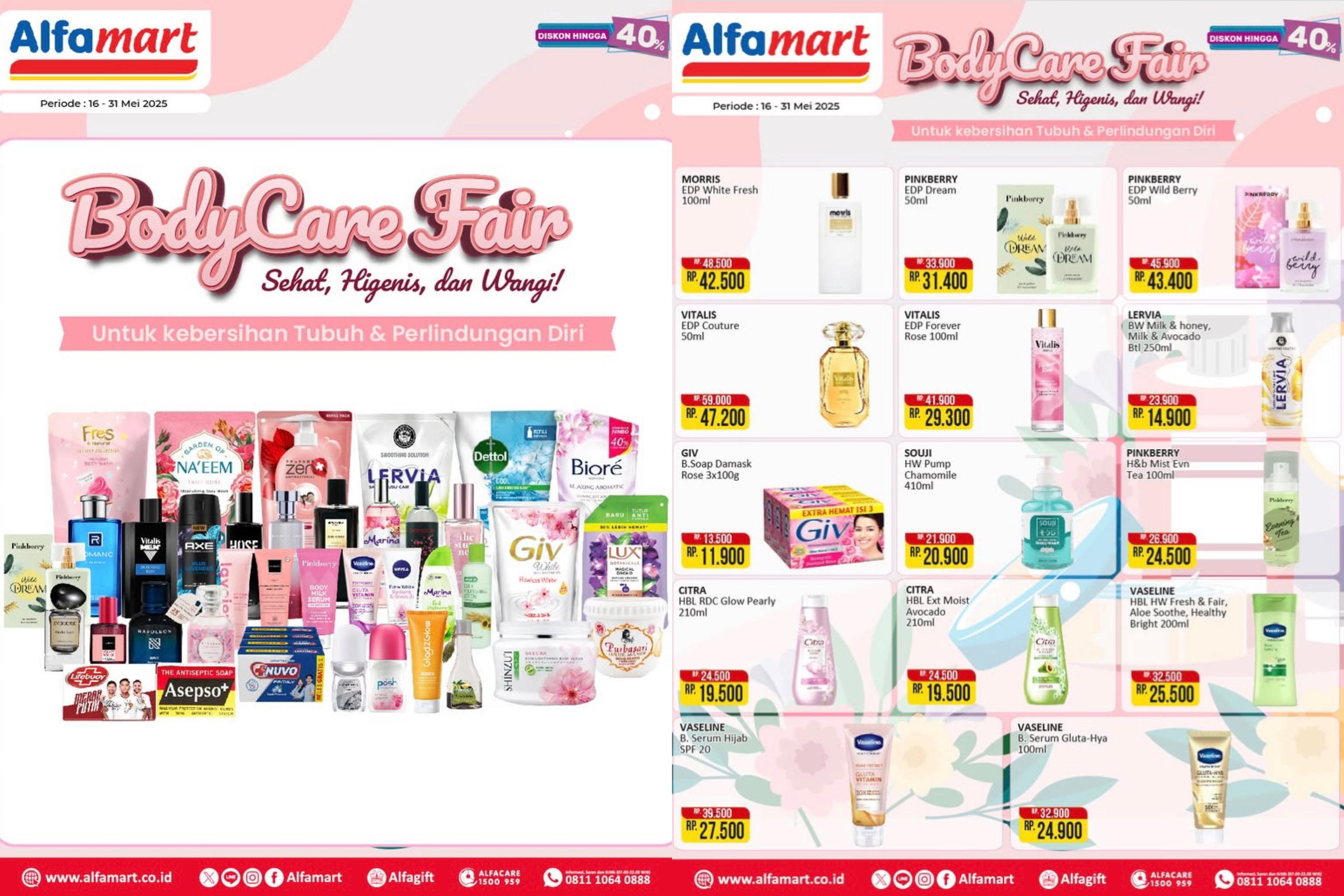Kulit Sehat, Harga Hemat! Yuk Borong Promo Body Care Fair di Alfamart hingga 31 Mei 2025