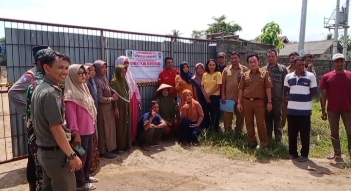 Pol PP dan Dinas Perizinan Segel SPBE PT LPEP di Lampung Timur, Warga: Akhirnya Kami Bisa Sedikit Tenang