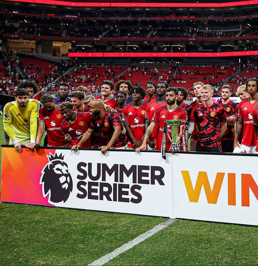 Manchester United Sukses Jadi Juara Premier League Summer Series 2025 Usai Menahan Imbang Everton  