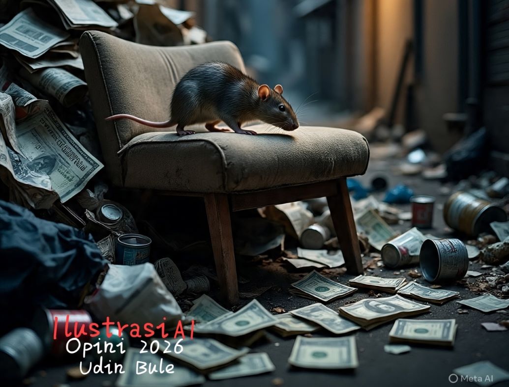 Bau Amis Perebutan Kursi Basah di Ladang Sampah