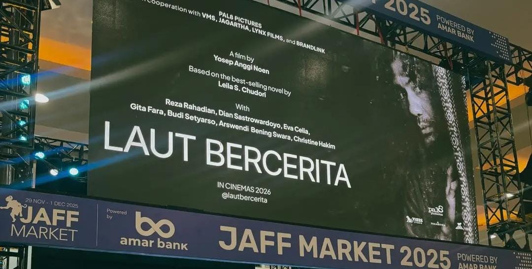 ‘Laut Bercerita’ Diadaptasi ke Film Panjang, Dijadwalkan Tayang 2026