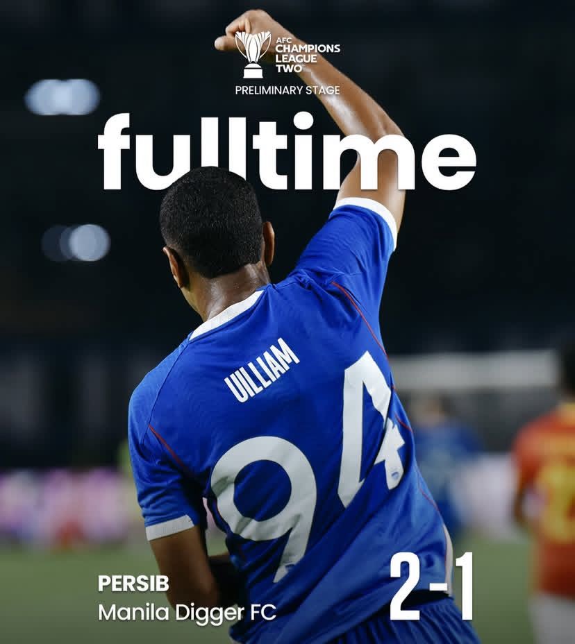 Persib Lolos ke Fase Grup ACL 2 Usai Taklukkan Manila Digger dengan Skor 2-1