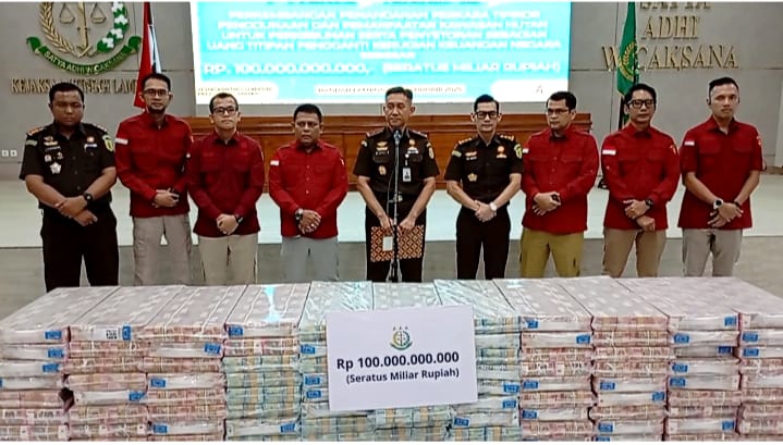 Uang Panas Rp100 Miliar Dititipkan Jelang Lebaran Kepada Kejati Lampung, Dari Perkara Korupsi Apa?