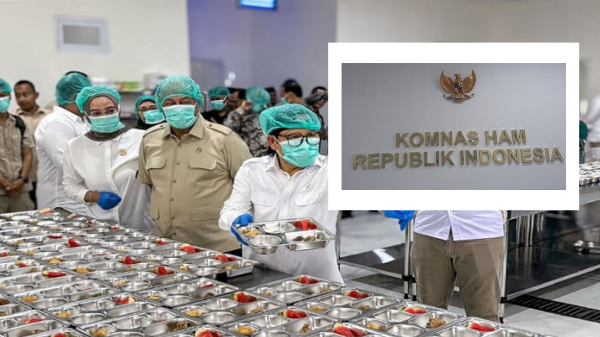 Menteri HAM: Kasus Keracunan Makan Bergizi Gratis Bukan Pelanggaran HAM, Diduga Human Error