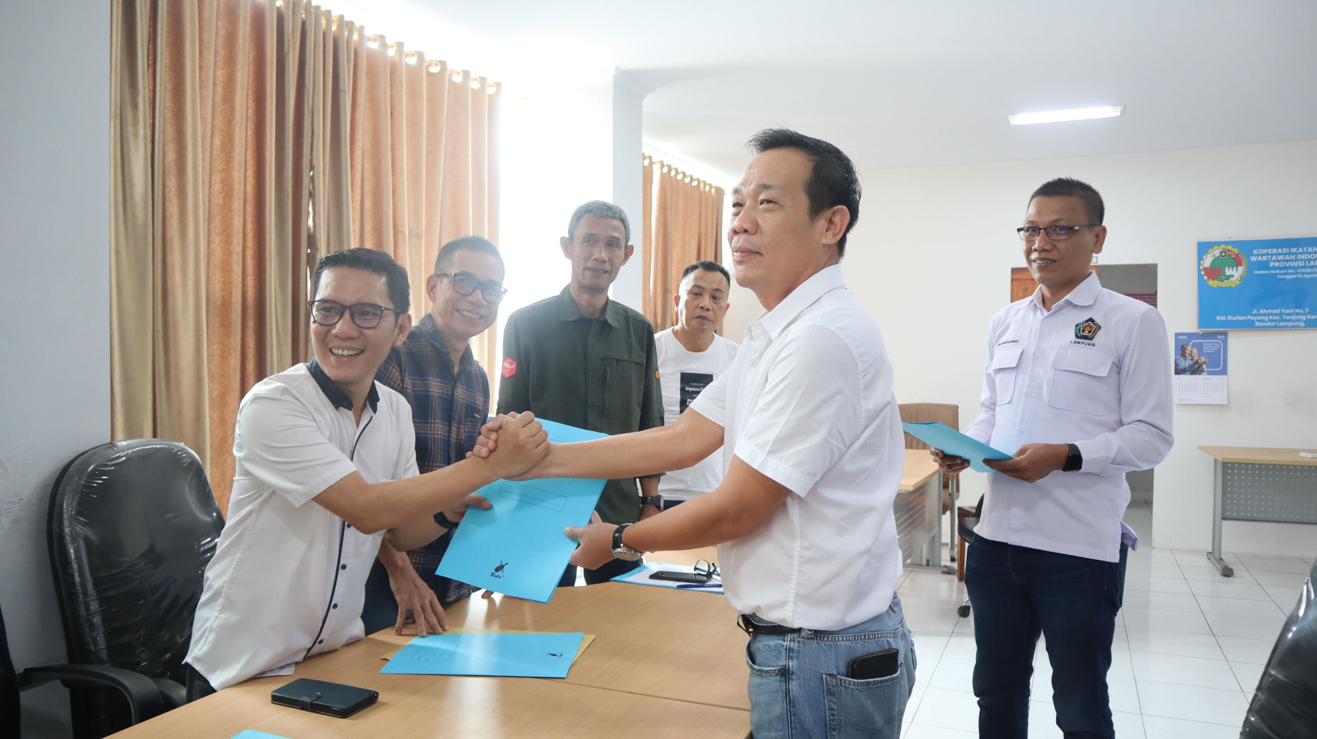 Kembali Maju, Wira & Adi Kurniawan Siap Bawa Ketua PWI dan DK PWI Lampung Lebih Baik Lagi