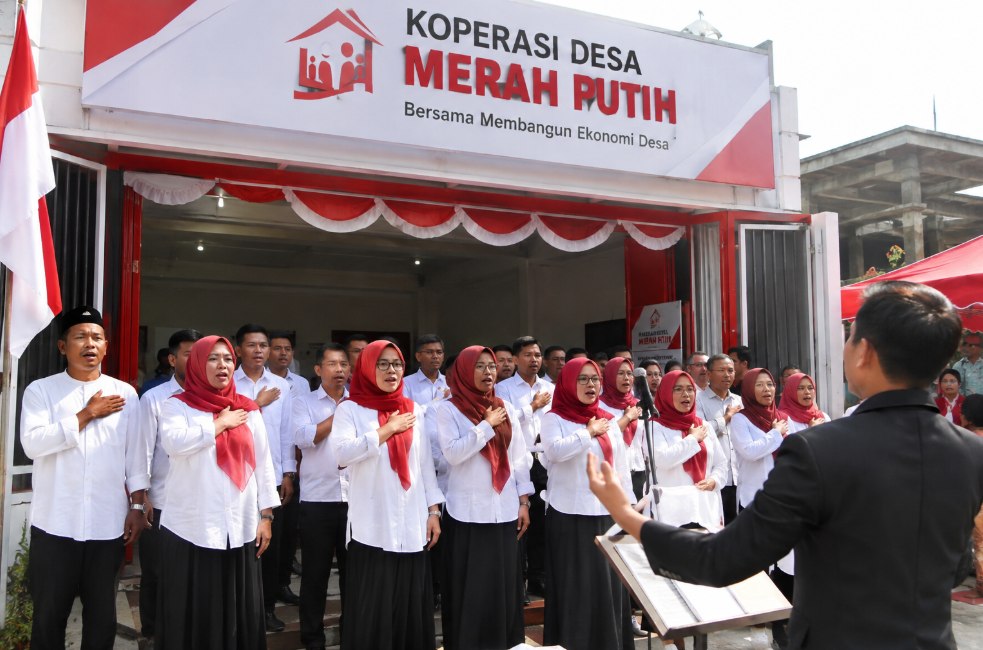 Dari Lagu Kebangsaan hingga Doa, Harapan Warga Mengiringi Pembukaan Kopdes