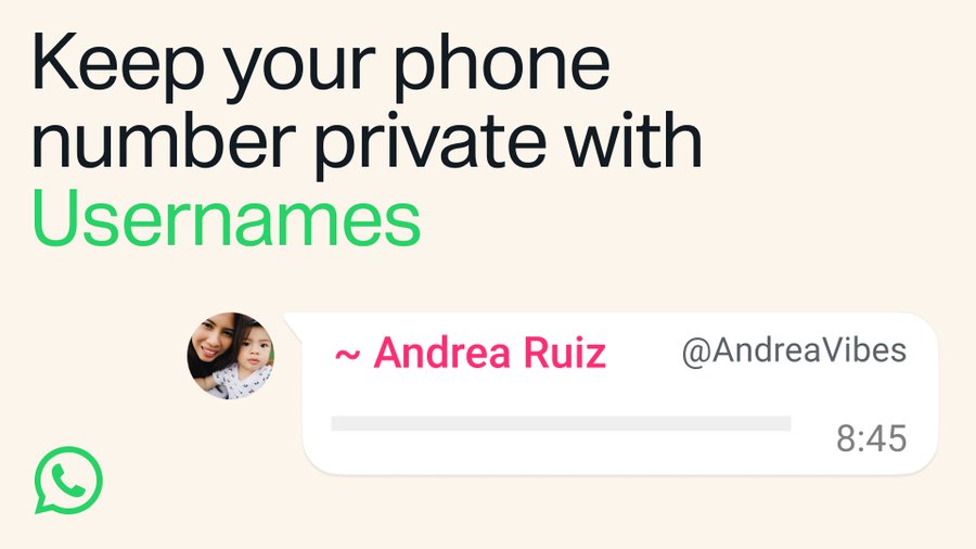 WhatsApp Hadirkan Fitur Username, Nomor Telepon Tak Lagi Perlu Dibagikan