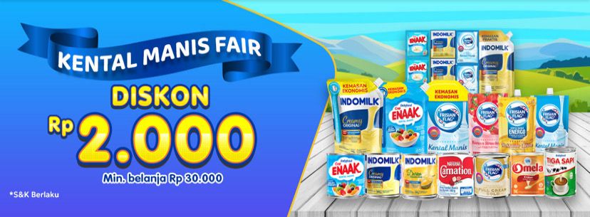 Jangan Lewatkan! Diskon Kental Manis di Klik Indomaret, Cuma Sampai Akhir Bulan Ini