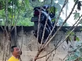 Motor Tersangkut di Pagar, Upaya Pencurian di Lampung Timur Gagal Total