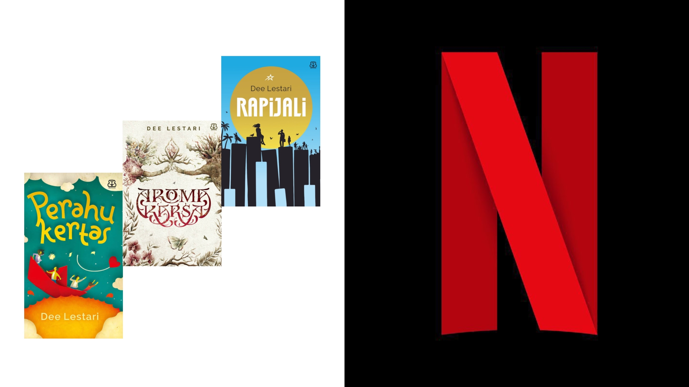 Netflix Adaptasi Tiga Novel Dee Lestari: Perahu Kertas, Aroma Karsa, dan Rapijali Segera Jadi Serial Orisinal 