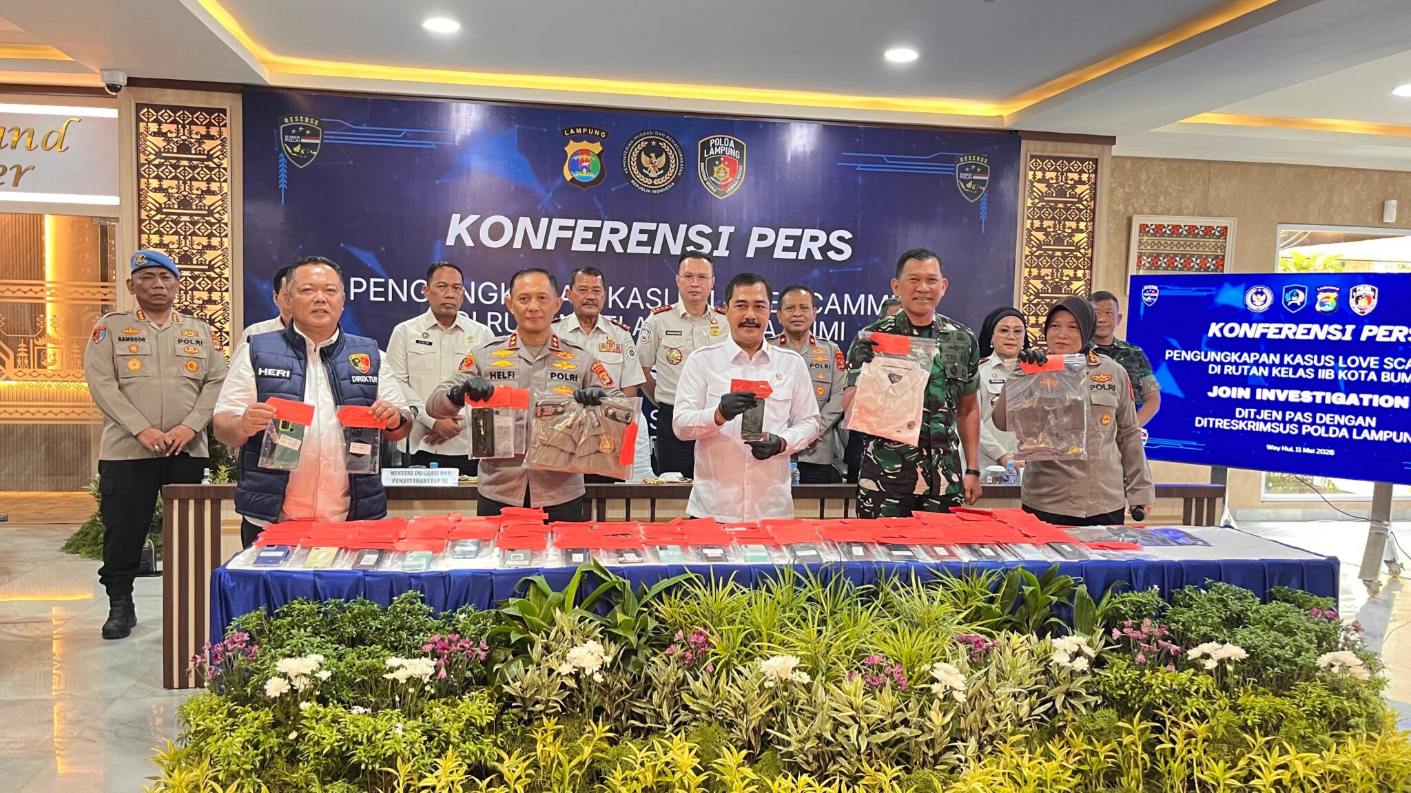 137 Napi Rutan Kotabumi Diduga Terlibat Love Scamming, Polda Lampung Beberkan Modusnya