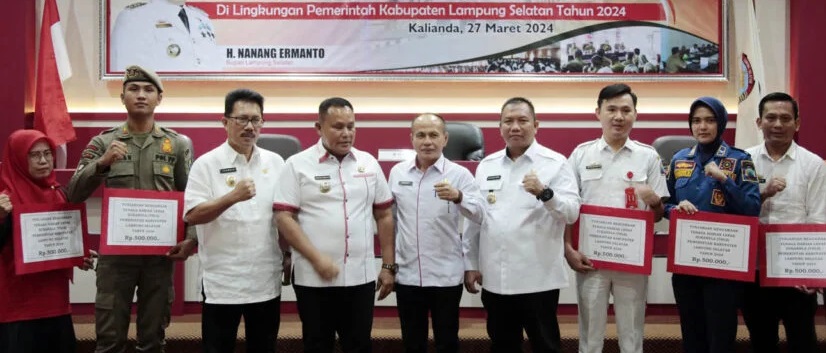 THR ASN Dan Honorer Pemkab Lampung Selatan Cair, Ini Pesan Bijak Bupati 