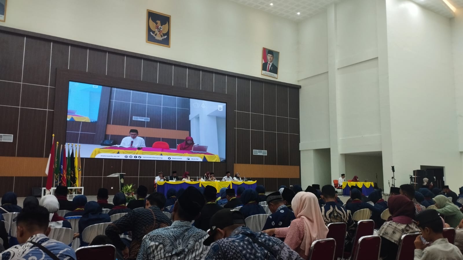Khataman Al-qur’an Warnai Tasyakuran Alih Status IAIN Metro Jadi UIN Jurai Siwo Lampung