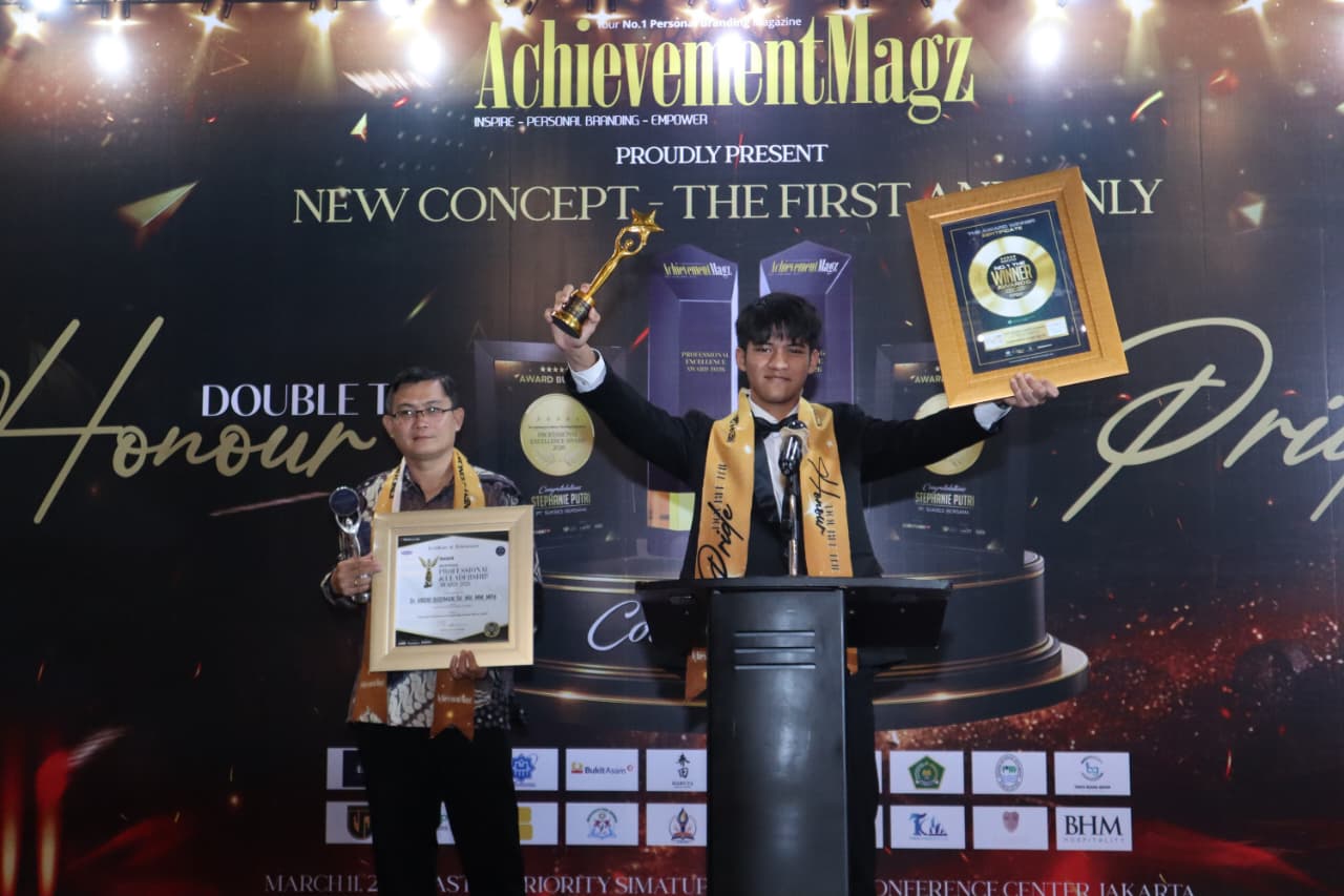 Airlangga Devassya Pemenang Termuda Ajang Indonesia Award Magazine : NO.1 THE WINNER AWARDS 2026