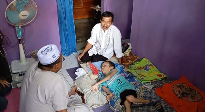 Bocah Lumpuh dan Hydrocephalus Asal Lamsel Butuh Uluran Tangan Dermawan 