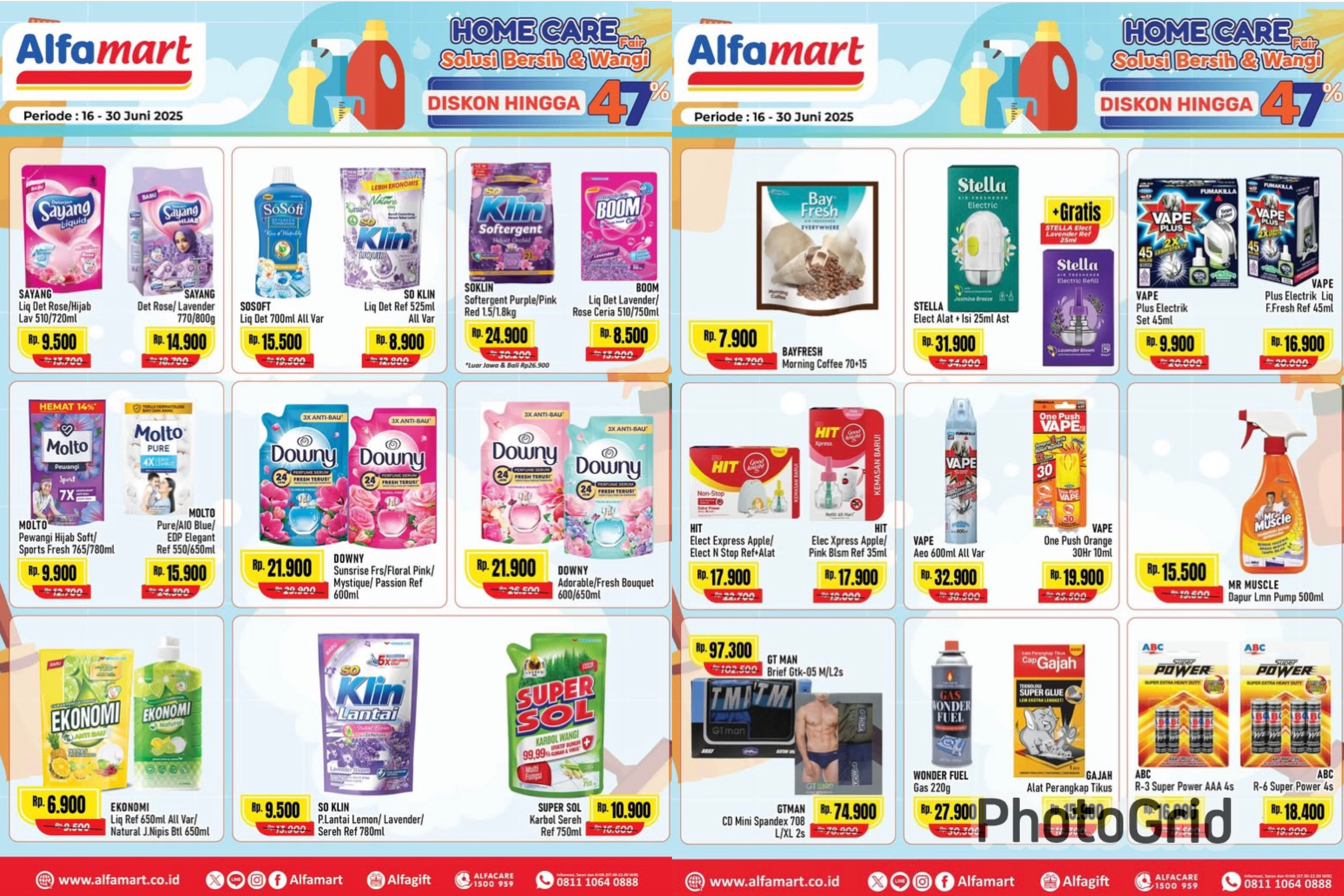 Promo Home Care Alfamart Hingga Akhir Bulan Juni, Bisa Bikin Rumah Wangi dan Dapur Bersih, Cek Disini!