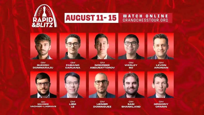 Saint Louis Rapid & Blitz 2025: Adu Generasi di Panggung Cepat dan Blitz