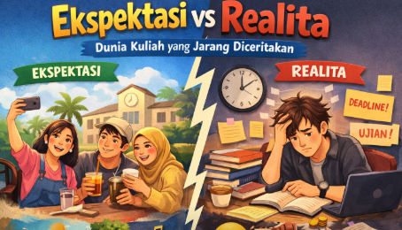 Ekspektasi vs Realita Dunia Kuliah yang Jarang Diceritakan