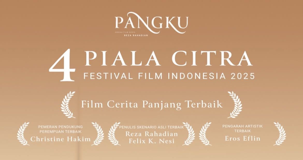 Pangku Raih Film Terbaik FFI 2025, Reza Rahadian Tak Mampu Menahan Haru