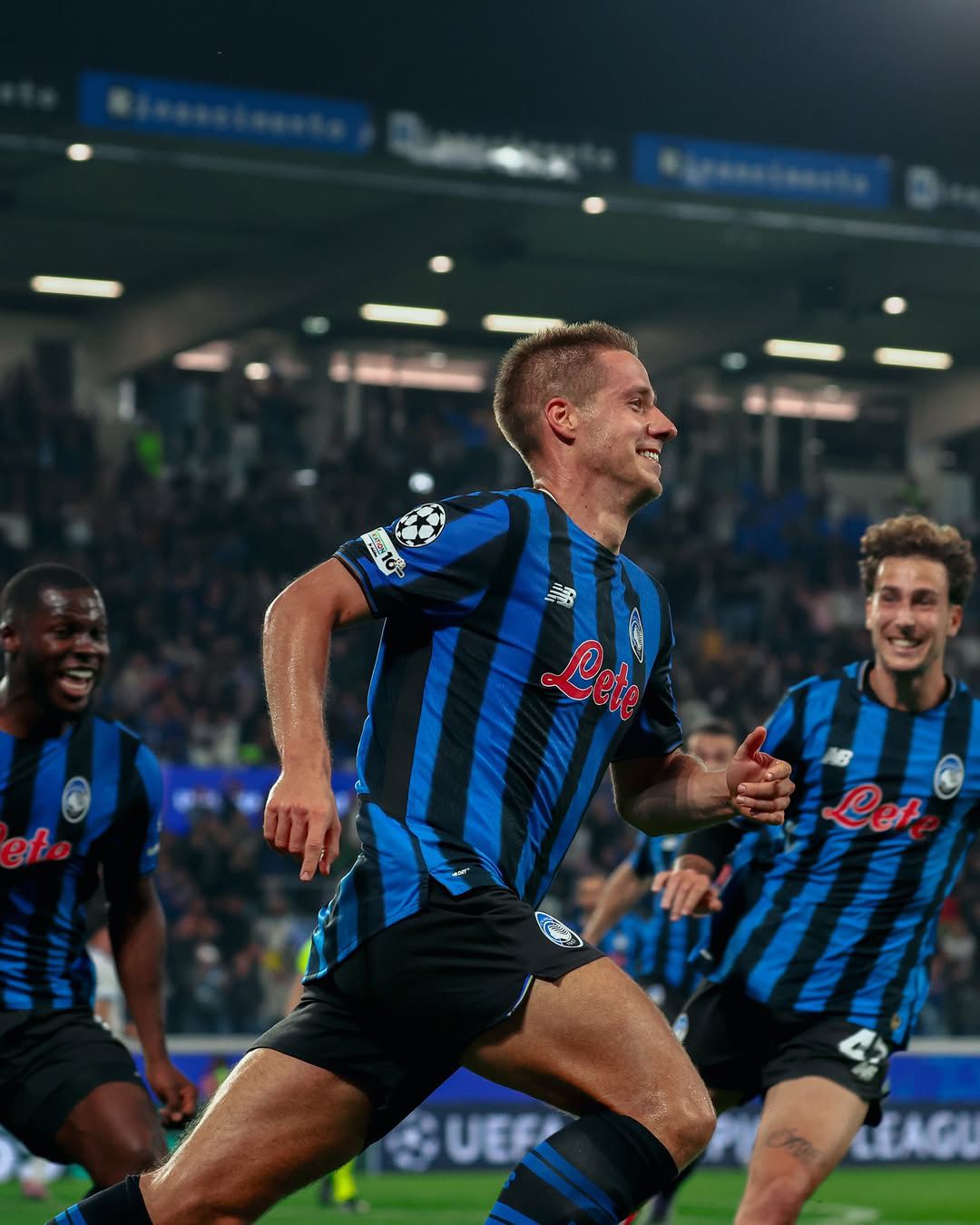 Atalanta Comeback Dramatis, Tumbangkan Club Brugge 2-1  Dalam Lanjutan Liga Champions