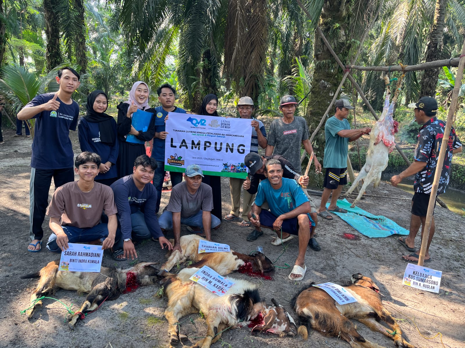 Ikam Lamtim Berqurban : Menebar Cinta, Berbagi Kebahagiaan