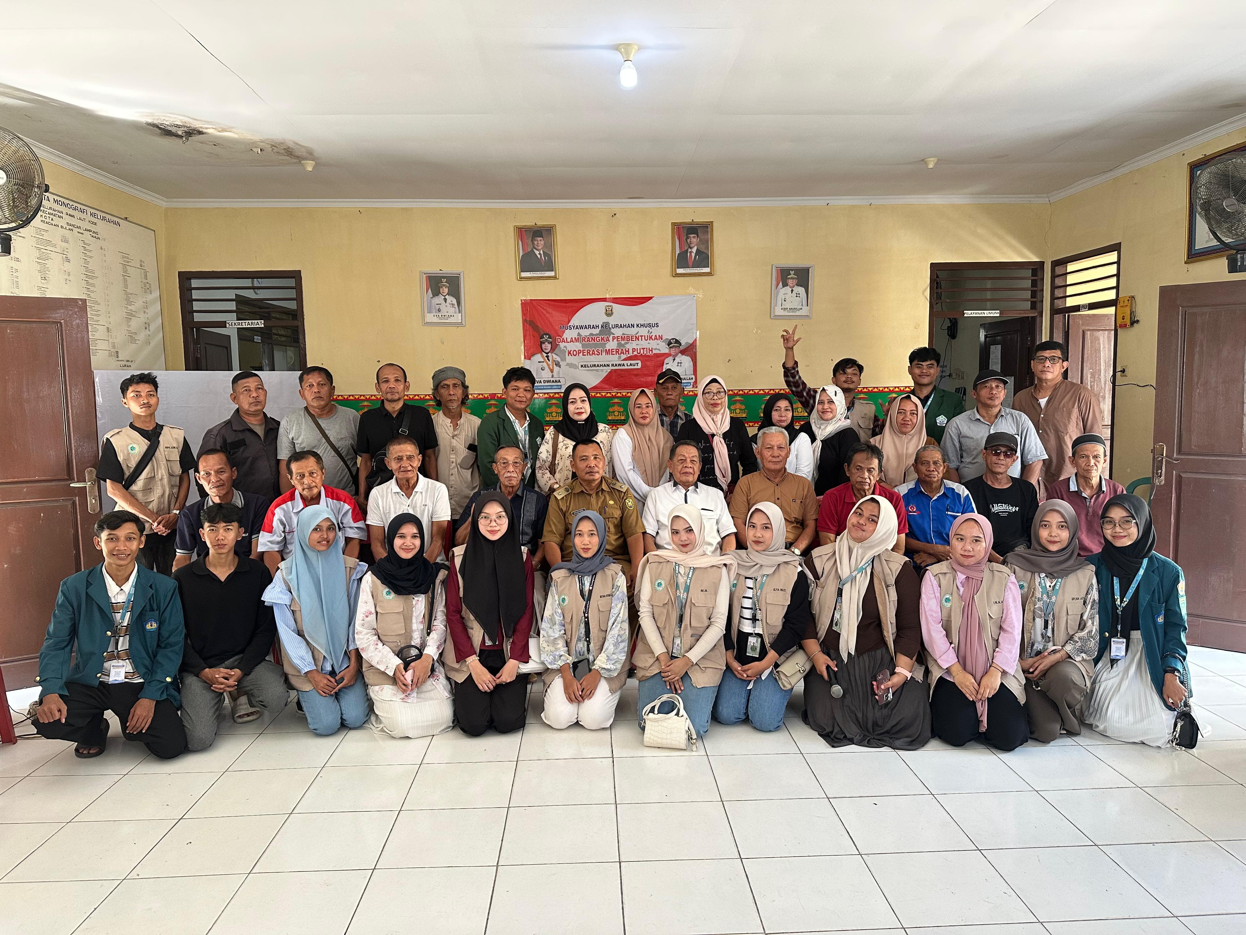 Geliat Kelompok 10 KKN-T Lingkar Kota UIN Raden Intan di Rawa Laut