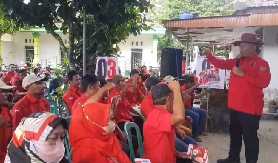 Konsolidasi di Rumbia, Komang Koheri Ajak Kader PDI Perjuangan Menangkan Ganjar-Mahfud