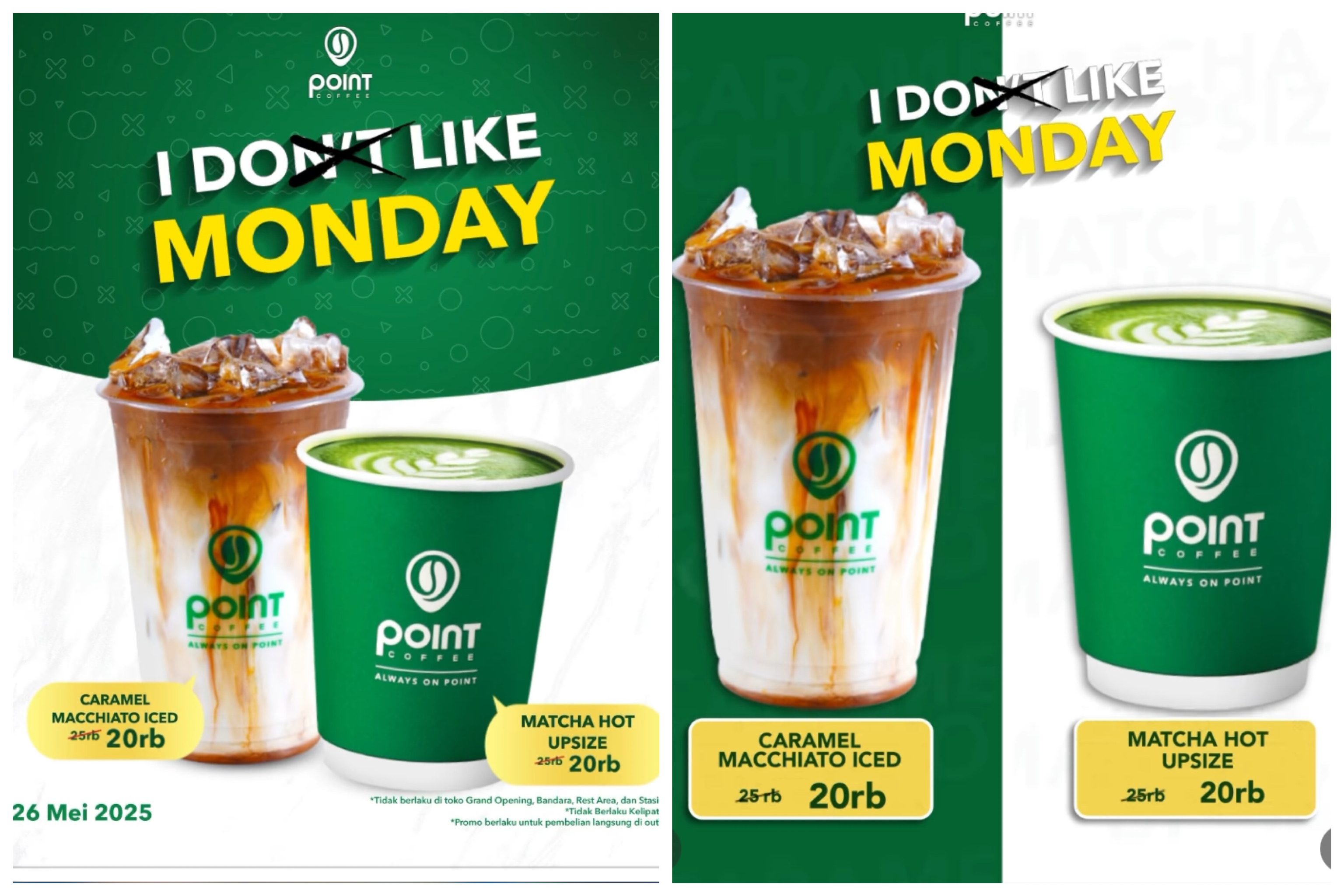 Mulai Seninmu dengan Ceria! Point Coffee Tawarkan Promo Spesial Hanya 20RB di 26 Mei 2025