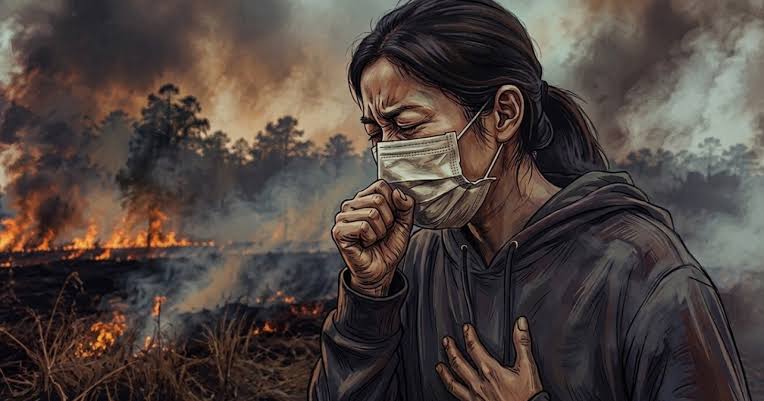 Buruh Pelabuhan Bertahan Bekerja di Tengah Kabut Asap, Keluhan Tak Digubris