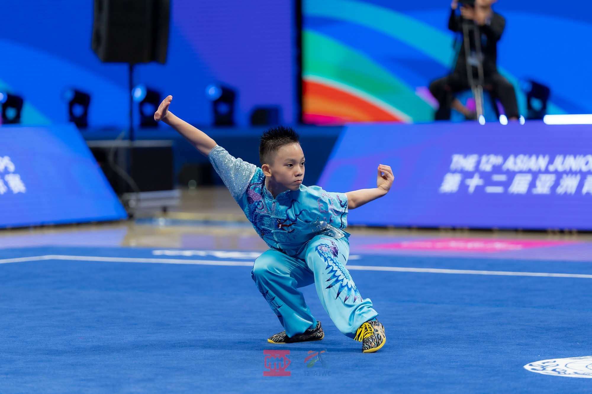 Atlet Muda Asal Lampung, Gavriel Bryan Wijaya, Raih Emas di Kejuaraan Wushu Junior Asia