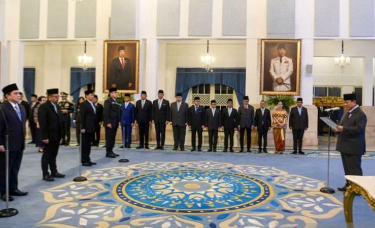 Reshuffle Kabinet Merah Putih Jilid III, Prabowo Lantik 11 Pejabat Baru di Istana Negara