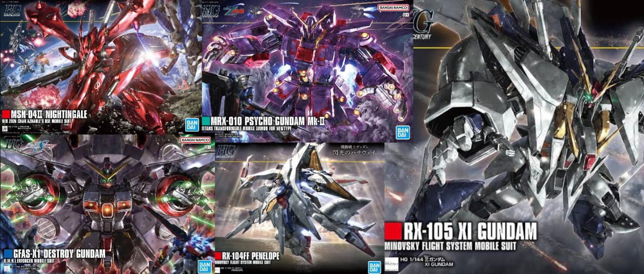 Bosan Dengan Gundam Yang Ukuran 1/144 High Grade Biasa? Inilah Top 5 High Grade Untukmu